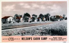Nelson's Cabin Camp, Worden, Illinois, USA, 1938