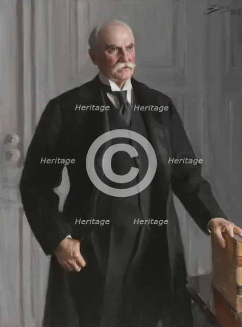 Nelson Wilmarth Aldrich, 1913. Creator: Anders Leonard Zorn.