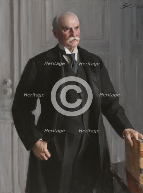 Nelson Wilmarth Aldrich, 1913. Creator: Anders Leonard Zorn.