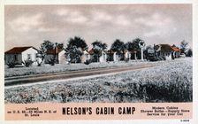 Nelson's Cabin Camp, Worden, Illinois, USA, 1938