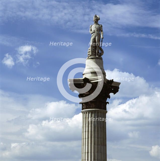 Nelson's Column, Trafalgar Square, City of Westminster, London, c2000s(?). Artist: Unknown.