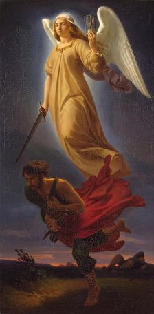 Nemesis, 1837. Creator: Alfred Rethel