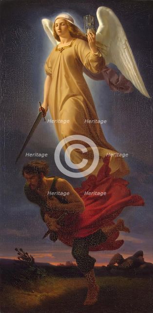 Nemesis, 1837. Creator: Alfred Rethel.