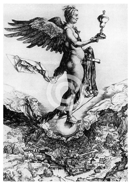 'Nemesis or Good Fortune', c1502 (1956). Artist: Unknown