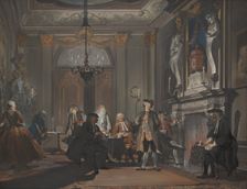 Nemo Loquebatur ('No one was speaking'), c1720-1750. Creator: Cornelis Troost