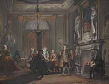 Nemo Loquebatur ('No one was speaking'), c1720-1750. Creator: Cornelis Troost