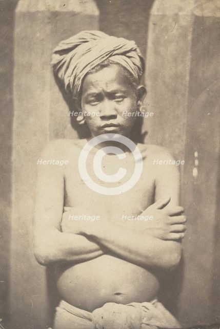 Nena Sahib's Chief Executioner at Cawnpore, 1857. Creator: Mrs. Archer.