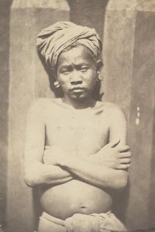 Nena Sahib's Chief Executioner at Cawnpore, 1857. Creator: Mrs. Archer
