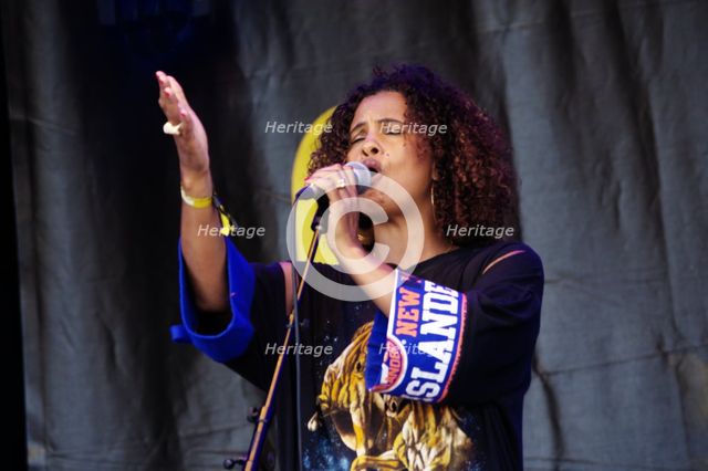 Neneh Cherry, Love Supreme Jazz Festival, Glynde Place, East Sussex, 2015. Artist: Brian O'Connor.