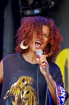 Neneh Cherry, Love Supreme Jazz Festival, Glynde Place, East Sussex, 2015. Artist: Brian O'Connor