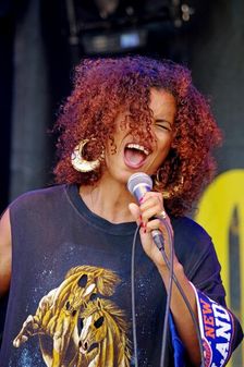 Neneh Cherry, Love Supreme Jazz Festival, Glynde Place, East Sussex, 2015. Artist: Brian O'Connor