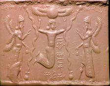 Neo-Assyrian cylinder-seal impression