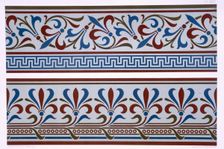 Neo-Grec Ornament: Border and dado designs, pub. 1892. Creator: George Ashdown Audsley (1838-1925)