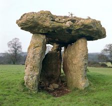 Neolithic burial chamber at St Lythans, 5th millennium BC