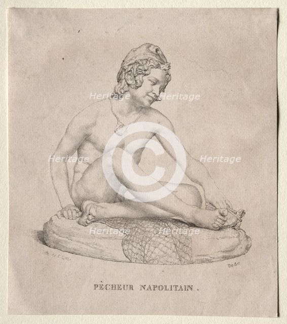 Neopolitan Fisherman, 1835. Creator: François Rude (French, 1784-1855).