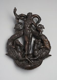 Neptune with Two Hippocampi, 1575/1625. Creator: Unknown