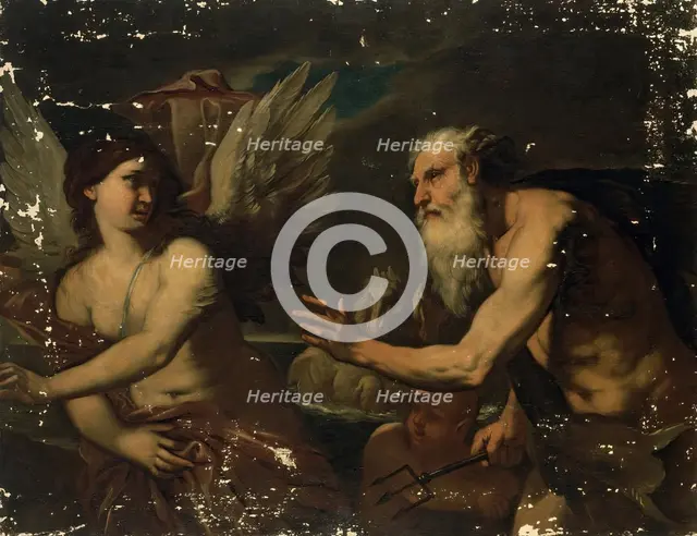 Neptune and Coronis, 1654. Creator: Luca Giordano.