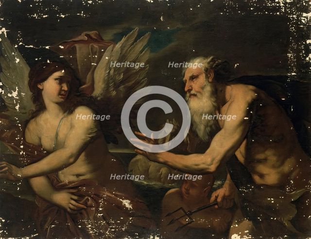 Neptune and Coronis, 1654. Creator: Luca Giordano.