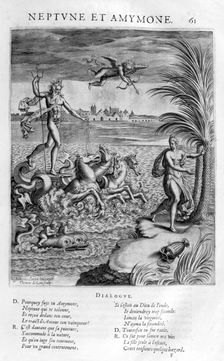 Neptune and Amymone 1615. Artist: Leonard Gaultier