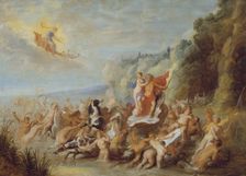 Neptune and Amphitrite, 17th century. Creator: Abraham Jansz van Diepenbeeck