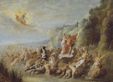 Neptune and Amphitrite, 17th century. Creator: Abraham Jansz van Diepenbeeck