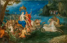 Neptune and Amphitrite, 1600s. Creator: Francken, Frans, the Younger (1581-1642)