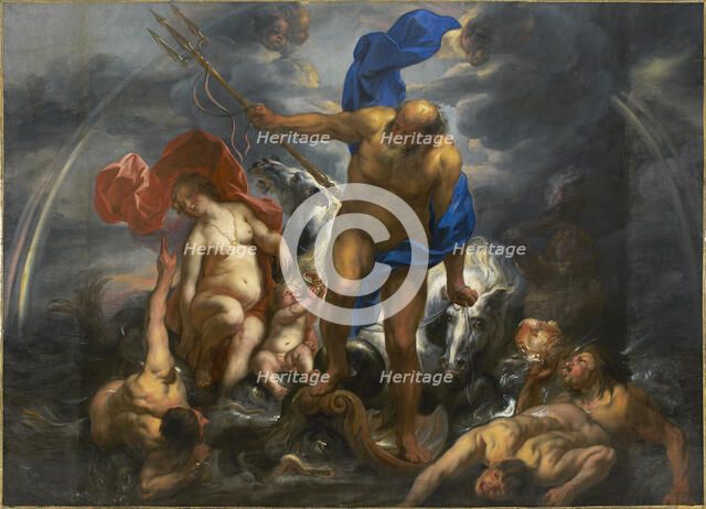 Neptune and Amphitrite, 1644. Creator: Jordaens, Jacob (1593-1678).