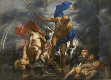 Neptune and Amphitrite, 1644. Creator: Jordaens, Jacob (1593-1678)