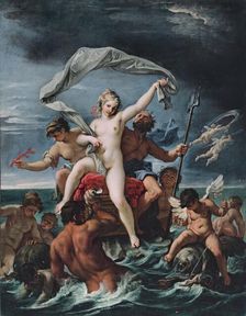 Neptune and Amphitrite, 1691. Creator: Sebastiano Ricci