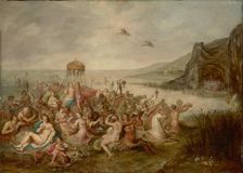 Neptune and Amphitrite, c 1616-1618. Creator: Francken, Frans, the Younger (1581-1642)