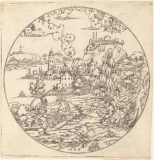 Neptune and Arethusa. Creator: Master I.S.