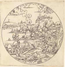 Neptune and Arethusa. Creator: Master I.S.