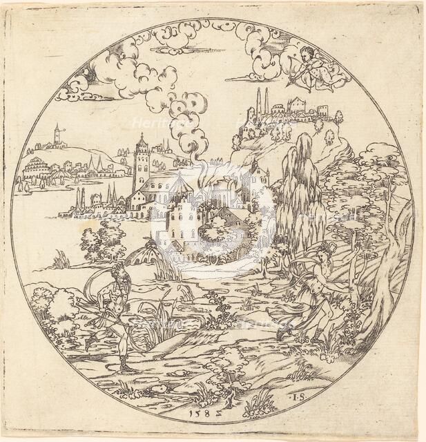 Neptune and Arethusa. Creator: Master I.S..