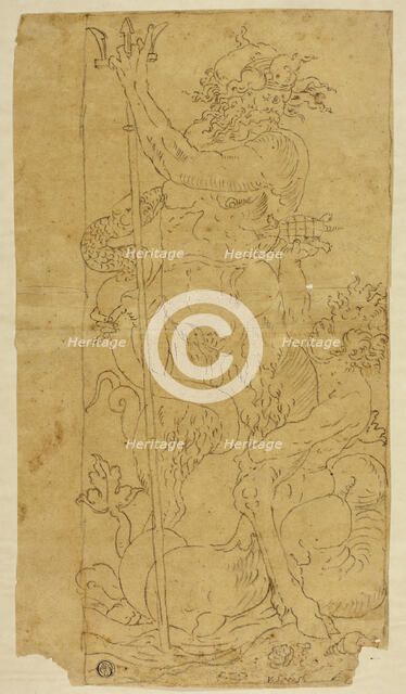 Neptune and Triton, n.d. Creator: Unknown.