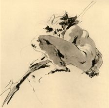 Neptune c1740, (1928). Artist: Giovanni Battista Tiepolo