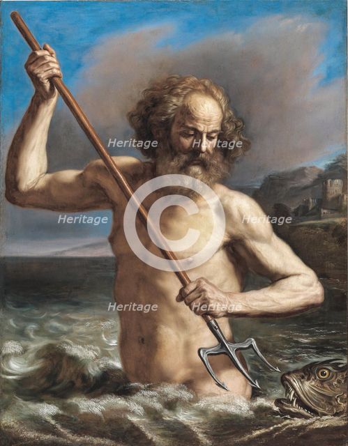 Neptune. Creator: Guercino (1591-1666).