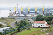 Neptune Energy Park, Walker, Newcastle upon Tyne, Tyne and Wear, c2010-c2018. Creator: Alun Bull
