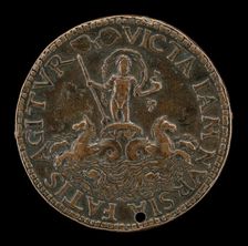 Neptune in a Sea-Car [reverse]. Creator: Lysippus Junior