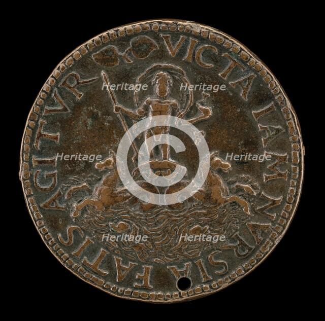 Neptune in a Sea-Car [reverse]. Creator: Lysippus Junior.