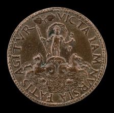 Neptune in a Sea-Car [reverse]. Creator: Lysippus Junior