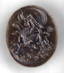 Neptune in his chariot (Quos Ego), c1530-1540. Artist: Giovanni Bernardi da Castelbolognese