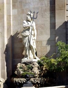 Neptune is part of the set of The Waterfall at Ciutadella Park by Josep Fonserè, the sculpture…