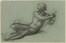 Neptune, mid-19th century. Creator: Isidore Pils
