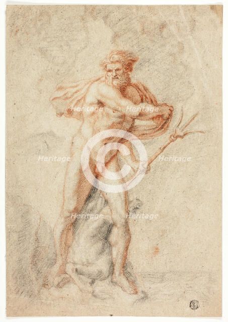 Neptune, n.d. Creator: Possibly Theodor van Thulden  Dutch, 1606-1669.