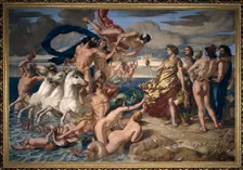 Neptune resigning the Empire of the Seas to Britannia, 1847. Artist: William Dyce