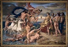 Neptune resigning the Empire of the Seas to Britannia, 1847. Artist: William Dyce