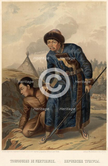 Nerchinsk Tungus, 1862. Creator: Karlis Huns.