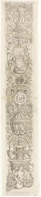 Nereid Ridden by Two Children, plate six of Twelve Ornament Panels, 1505/15. Creator: Giovan Pietro Birago.
