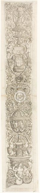 Nereid Ridden by Two Children, plate six of Twelve Ornament Panels, 1505/15. Creator: Giovan Pietro Birago.