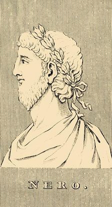 Nero (37- 68 AD), 1830. Creator: Unknown